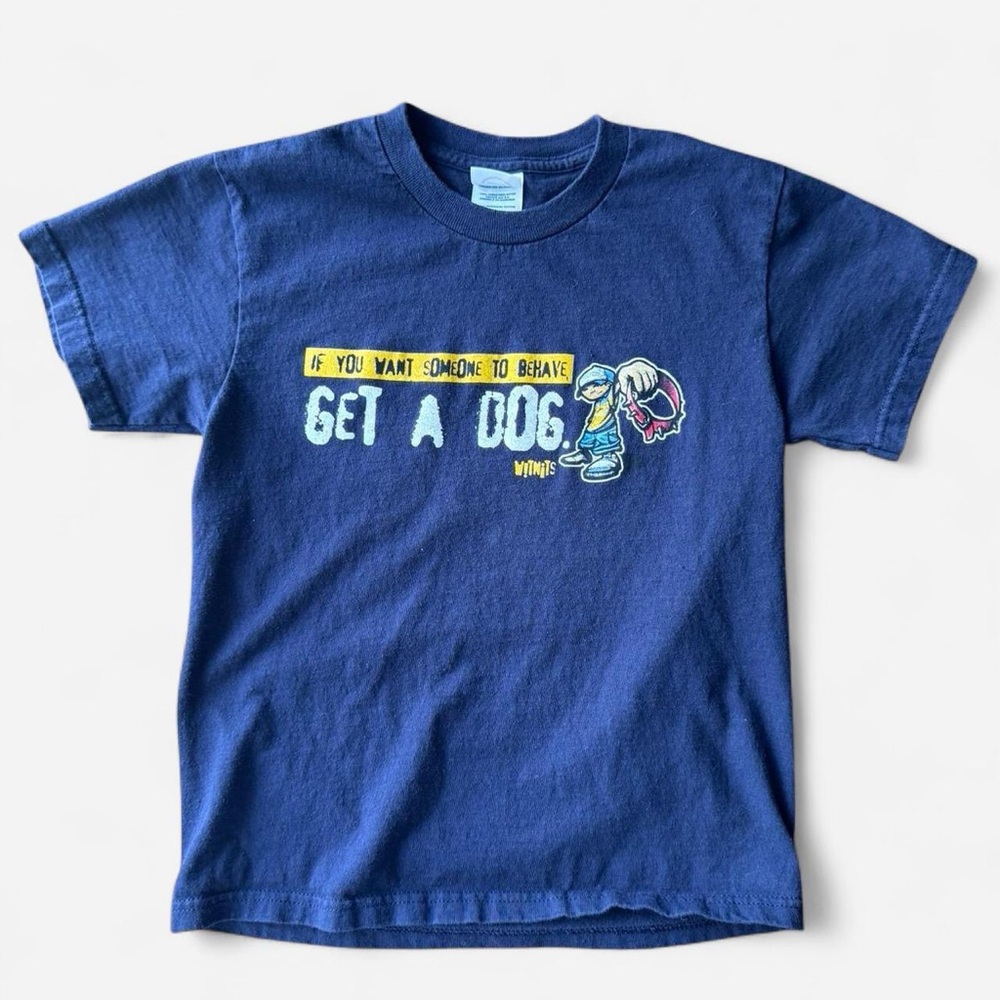Delta Navy Dog Graphic Tee